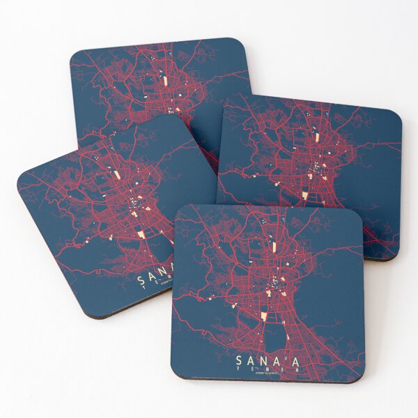 Item preview, Sana'a City Map of Yemen - Hope designed and sold by deMAP.