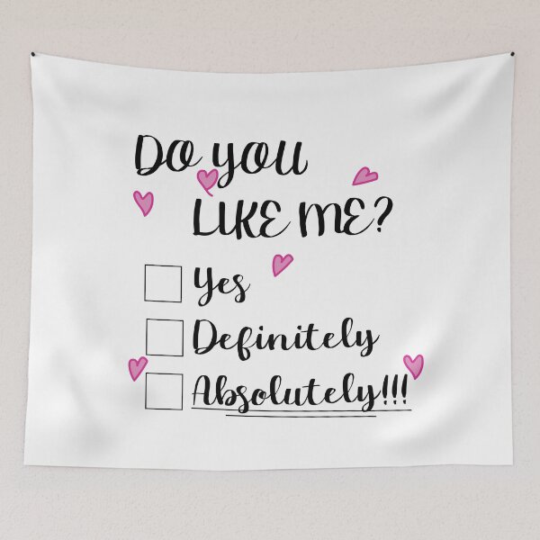 Item preview, Do You Like Me? designed and sold by sarahxxdll.