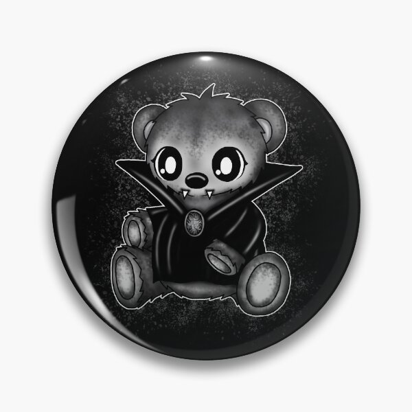 Item preview, cute gothic vampire teddy designed and sold by Pezi-Creation.