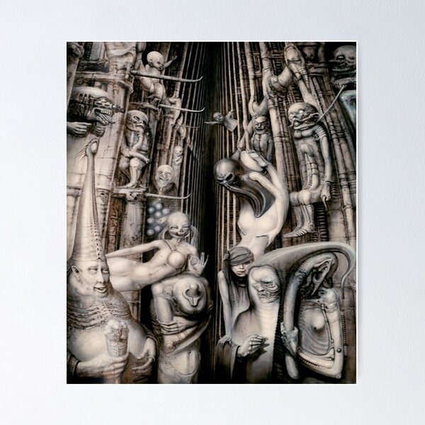 Item preview, HR Giger Pattern II designed and sold by ep-pandality.