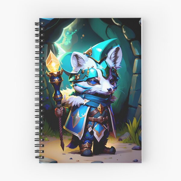 Item preview, Brave Arctic Fox Wizard designed and sold by AIStudio137.