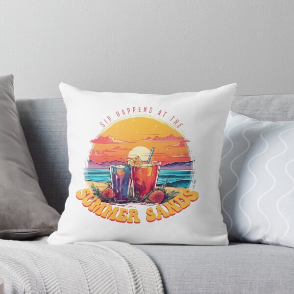 Item preview, Sip Happens at the Summer Sands - Summer Vibes Holiday Vacation designed and sold by AntibodyDP7.