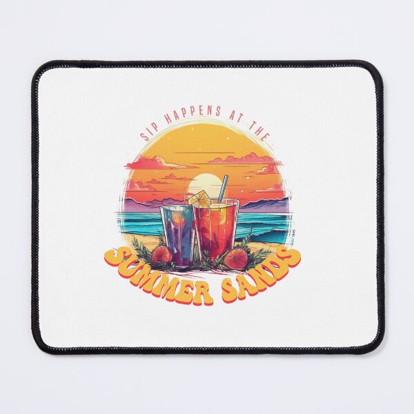 Item preview, Sip Happens at the Summer Sands - Summer Vibes Holiday Vacation designed and sold by AntibodyDP7.