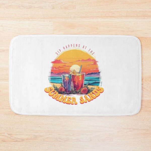 Item preview, Sip Happens at the Summer Sands - Summer Vibes Holiday Vacation designed and sold by AntibodyDP7.