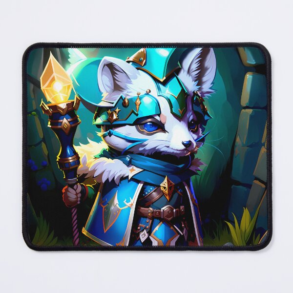 Item preview, Brave Arctic Fox Wizard designed and sold by AIStudio137.