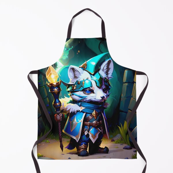 Item preview, Brave Arctic Fox Wizard designed and sold by AIStudio137.