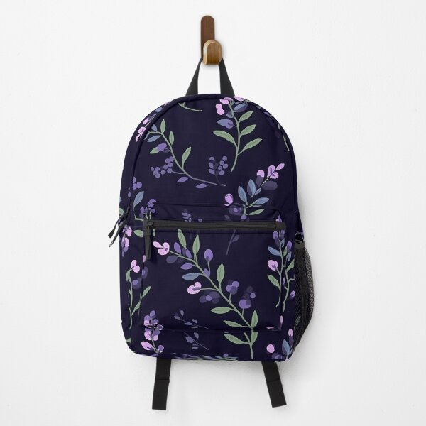 Item preview, Purple Wildflowers Pattern designed and sold by Tabble-Dabble.