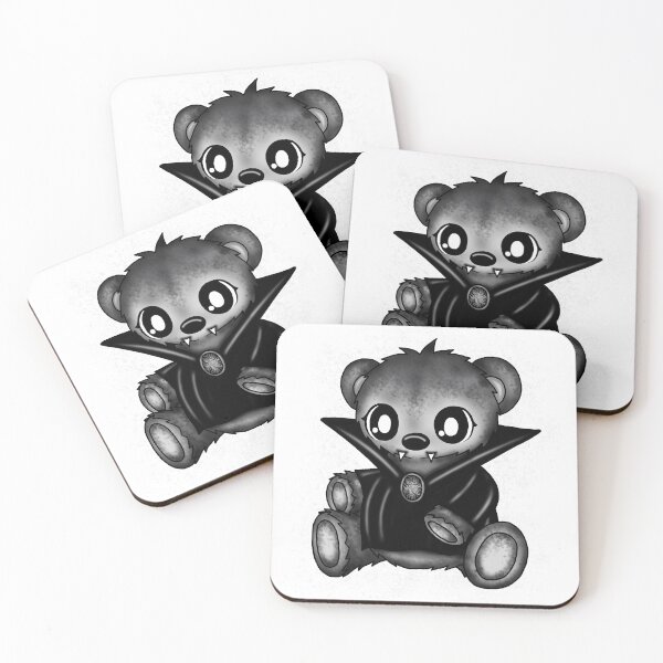 Item preview, cute gothic vampire teddy designed and sold by Pezi-Creation.