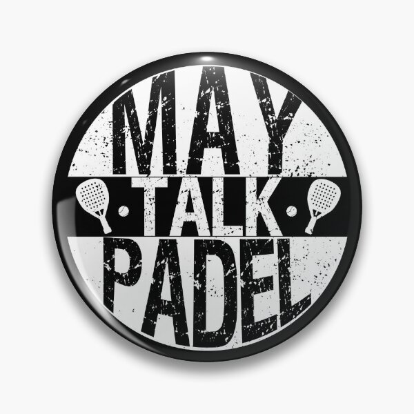 Item preview, May Talk Padel Tennis  designed and sold by FunSilly.