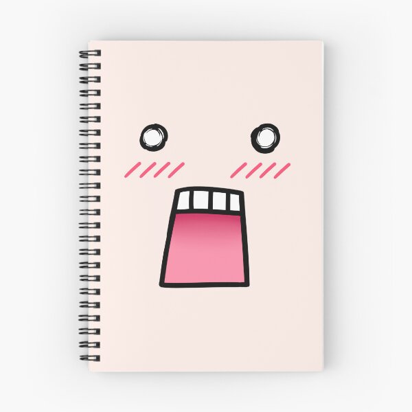 Item preview, Shocked Anime Face designed and sold by ninaneco.