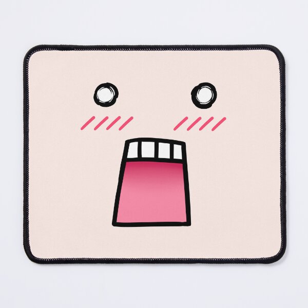 Item preview, Shocked Anime Face designed and sold by ninaneco.