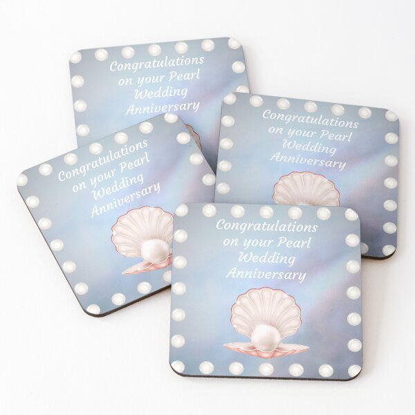 Item preview, Anniversary milestones 30th designed and sold by MandySJ.