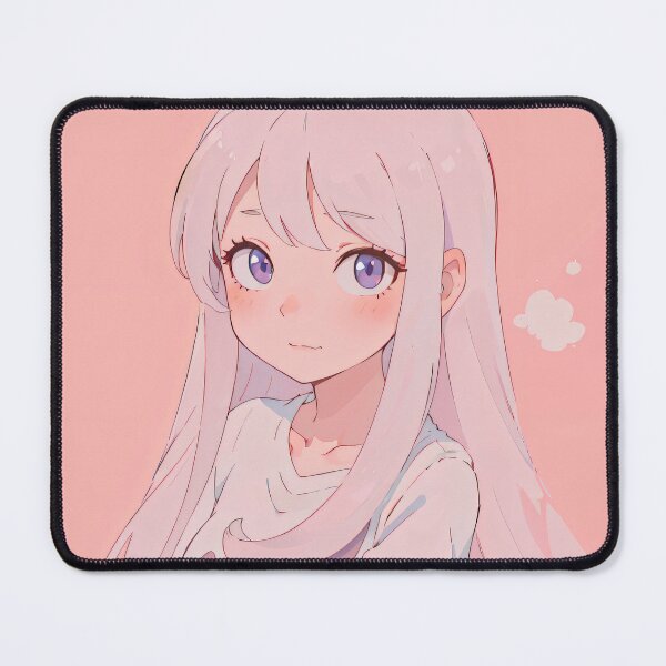 Item preview, Soft Pastel Girl in Captivating Anime Style designed and sold by Comethri.