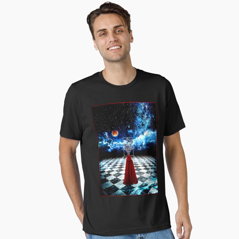 Vista previa del artículo con la obra «Camiseta esencial», diseñado y vendido por FotoLibreStudio.