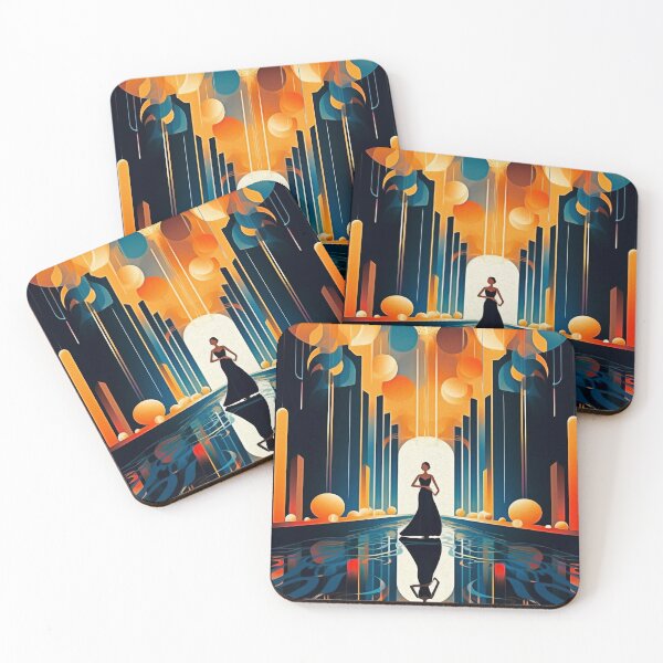 Item preview, La mujer del vestido negro: un baile a la luz de las velas designed and sold by david-schaefer.