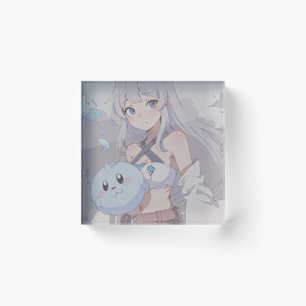 Item preview, Soft Pastel Girl in Captivating Anime Style designed and sold by Comethri.
