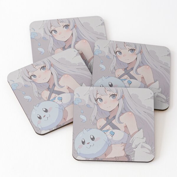 Item preview, Soft Pastel Girl in Captivating Anime Style designed and sold by Comethri.