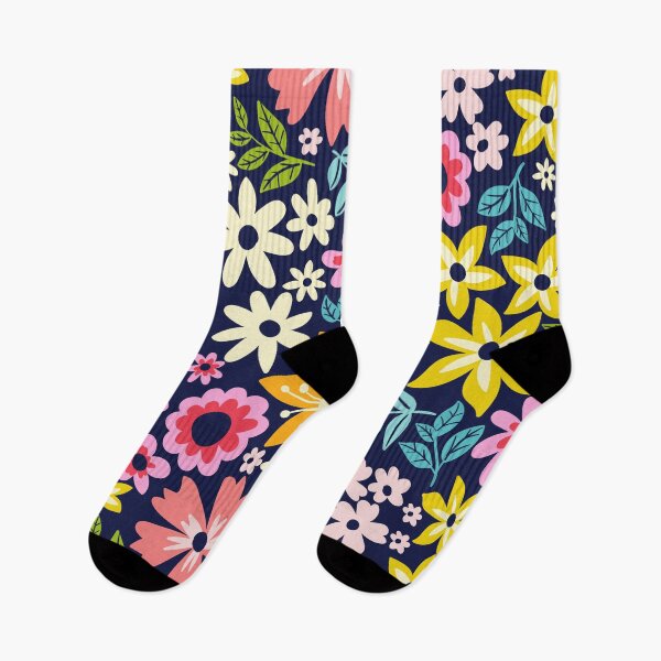 Item preview, Colorful floral pattern designed and sold by thecreativerse.