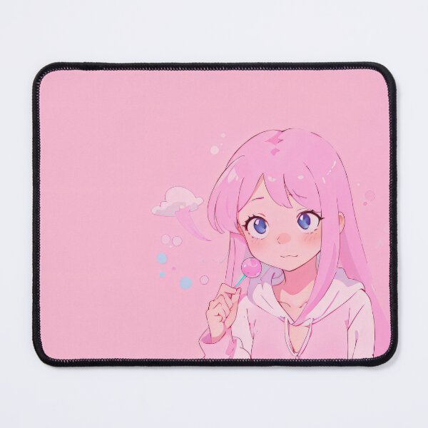 Item preview, Soft Pastel Girl in Captivating Anime Style designed and sold by Comethri.