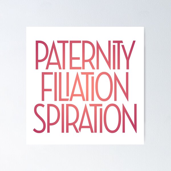 Item preview, Paternity, filiation, spiration. v.4 designed and sold by x1brett.