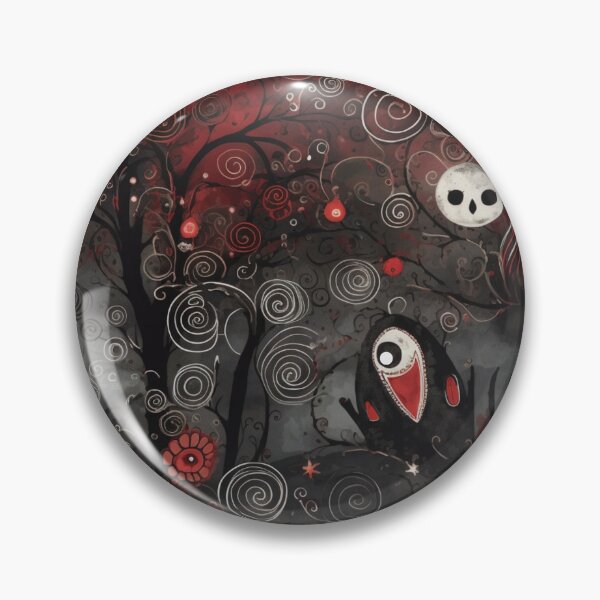 Artikelvorschau, Muster im Tim-Burton-Stil entworfen und verkauft von Momartsimo.