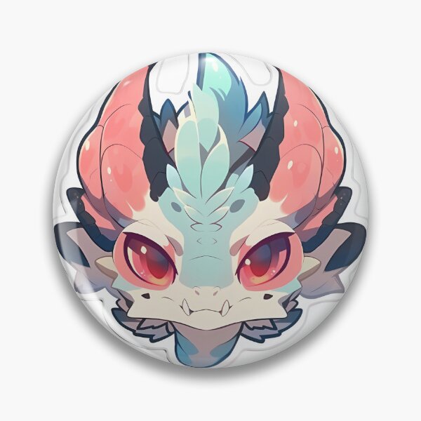 Item preview, Blue Dragon with Red Ears designed and sold by SweetMagicDream.