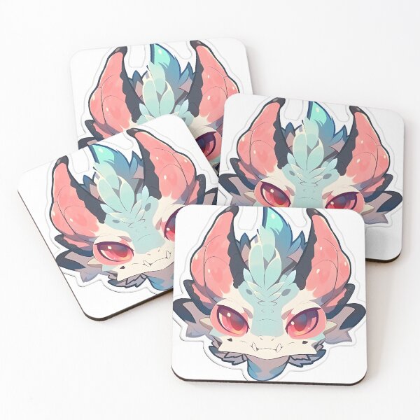 Item preview, Blue Dragon with Red Ears designed and sold by SweetMagicDream.