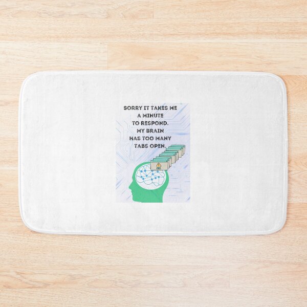 Item preview, Too Many Tabs designed and sold by Project Remission, LLC.