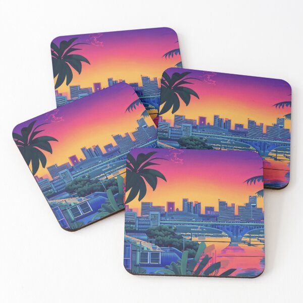 Item preview, Synthwave Art Gorgeous Futuristic Art 005 designed and sold by tpixx.