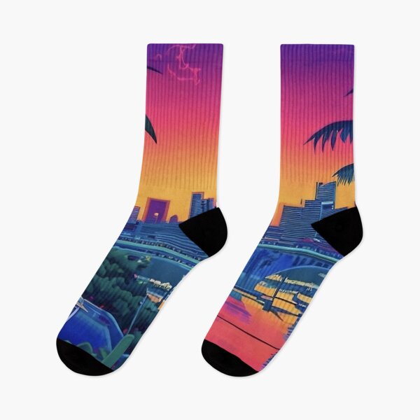 Item preview, Synthwave Art Gorgeous Futuristic Art 005 designed and sold by tpixx.