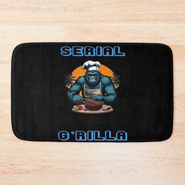 Item preview, Serial G'rilla Master BBQ Griller Fun Pun designed and sold by taiche.