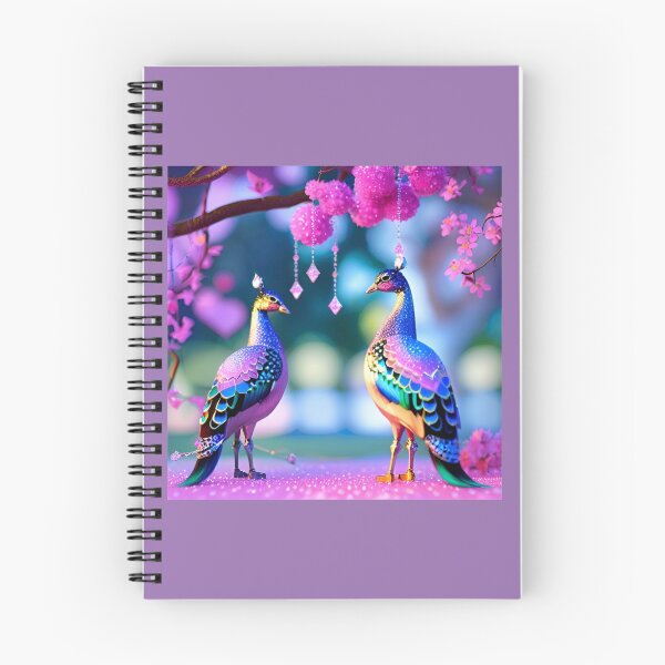 Item preview, Pavos reales y cristales designed and sold by jayfoldsfive.