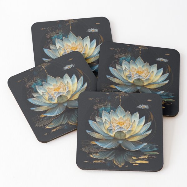 Item preview, "Dreamy Lotus Flower: Ultra Detailed Watercolor Art" designed and sold by OasisOfGraphics.
