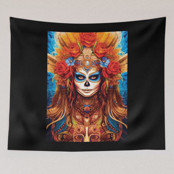Item preview, Hipnotizando - Día de los Muerto - Hypnotizing - Day of the Dead designed and sold by Rickie Pauley.