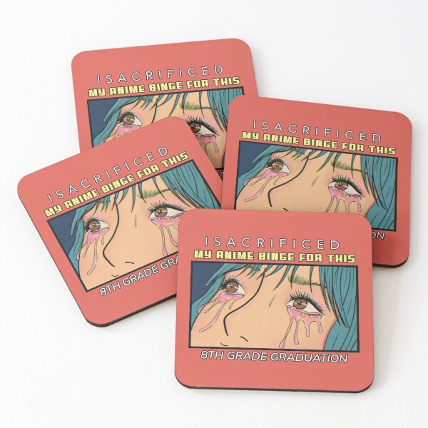 Item preview, I Sacrificed My Anime Binge for This: 8th Grade Graduation designed and sold by Winter--Flowers.