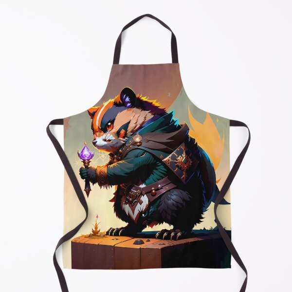 Item preview, Fierce Dark Druid Beaver designed and sold by AIStudio137.