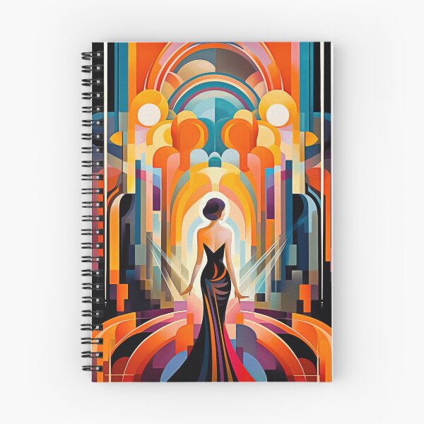 Item preview, Vintage Prom Dress: Geometric Art Deco designed and sold by david-schaefer.