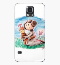 Princess Leia and Wookiee Doll Chewbacca STAR WARS fan art Case/Skin for Samsung Galaxy