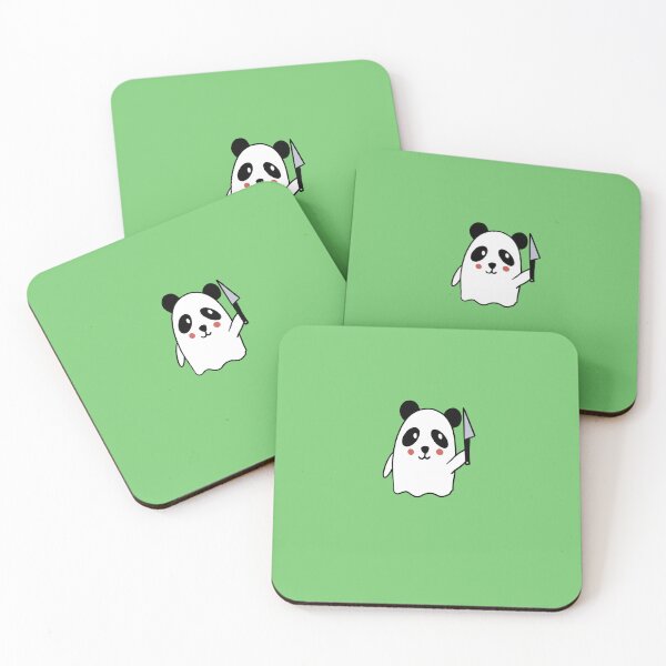 Item preview, Panda Ghost Green designed and sold by Culture-Popped.