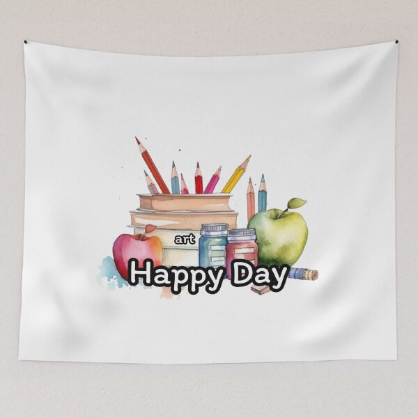 Item preview, happy day art designed and sold by TekunawArt.