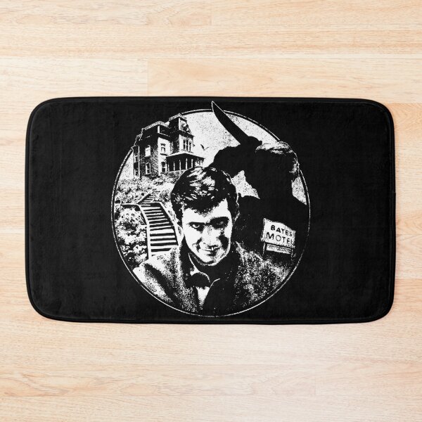 Item preview, Psycho, Bates Motel, Norman Bates, American Psycho, Alfred Hitchcock, Horror Movies, Retro Vintage Art, Halloween Shirt, Skull Design, Spooky Cute Gift designed and sold by SSINAMOON.