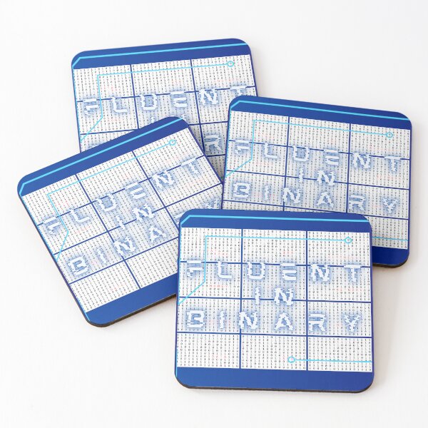 Item preview, Fluent In Binary designed and sold by Project Remission, LLC.