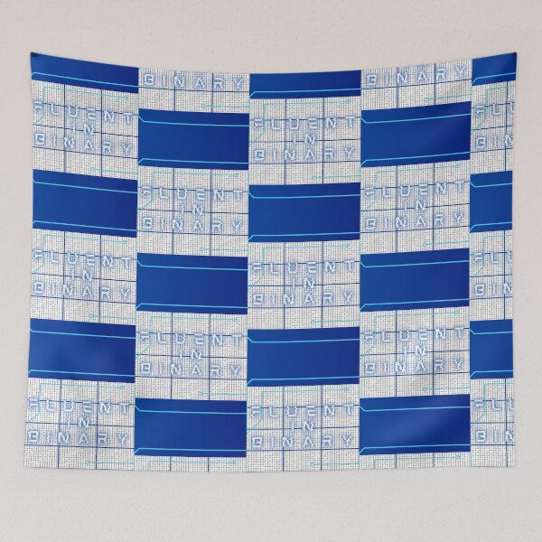 Item preview, Fluent In Binary designed and sold by Project Remission, LLC.