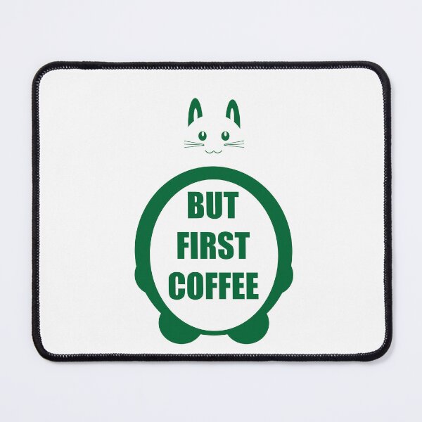 Item preview, BIG CAT BUT FIRST COFFEE designed and sold by csalvati77.