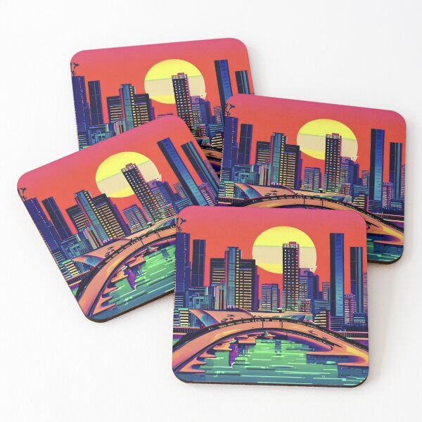 Item preview, Synthwave Art Gorgeous Futuristic Art 008 designed and sold by tpixx.