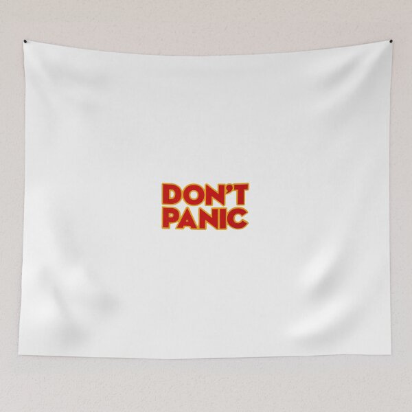 Item preview, Don't Panic designed and sold by Trashbin2.