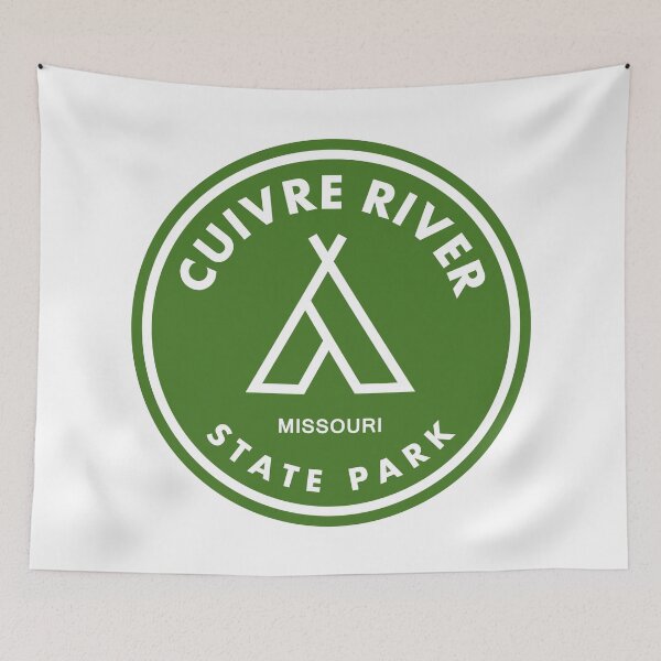 Aperçu de l'œuvre Tente du Missouri du parc d'état de la rivière Cuivre créée et vendue par bivenart.