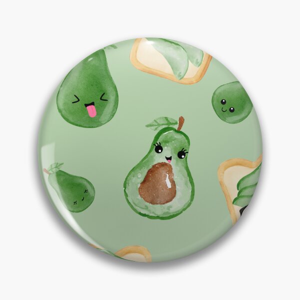 Item preview, Cutie Watercolor Avocados designed and sold by SamAnnDesigns.