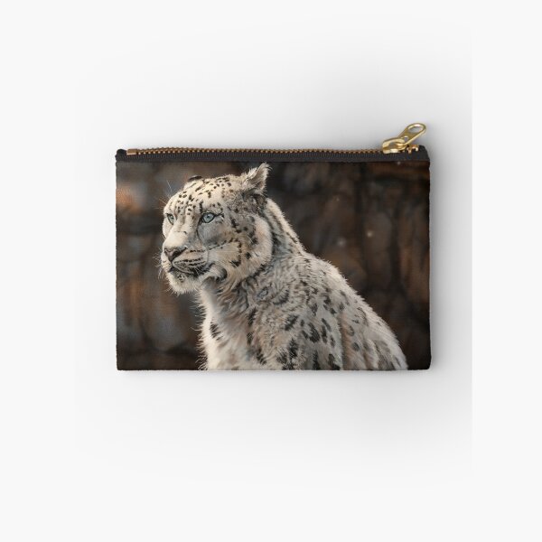 Item preview, King of the Mountains - Snow Leopard designed and sold by alandodrawing.