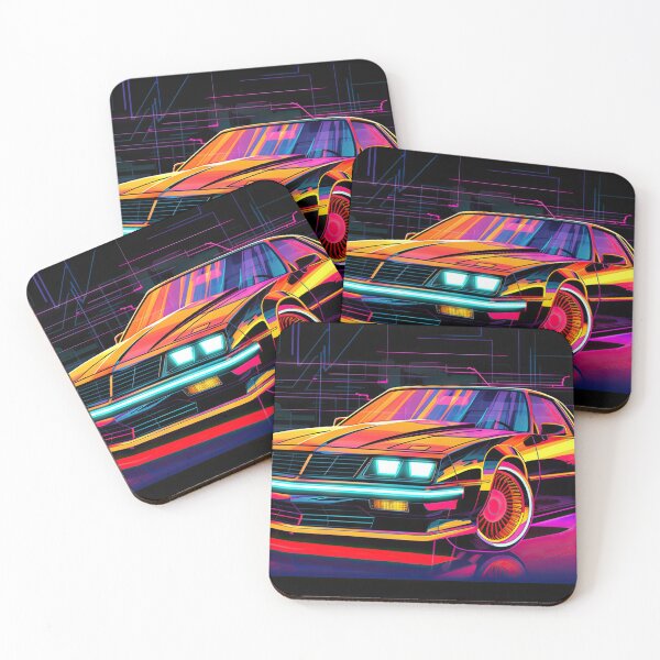Item preview, Retro Car Digital Illustrations: A Journey to the 80s-90s designed and sold by Piotrek0001.